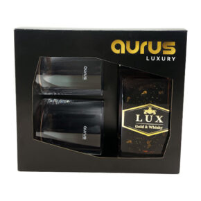Lux Spirits Spirituosen Gold Whisky Geschenkbox